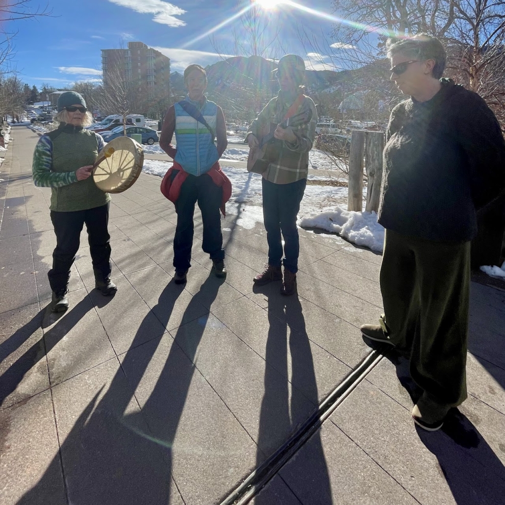 Louisville Parade of Lights Community Decarbonization Entry Boulder